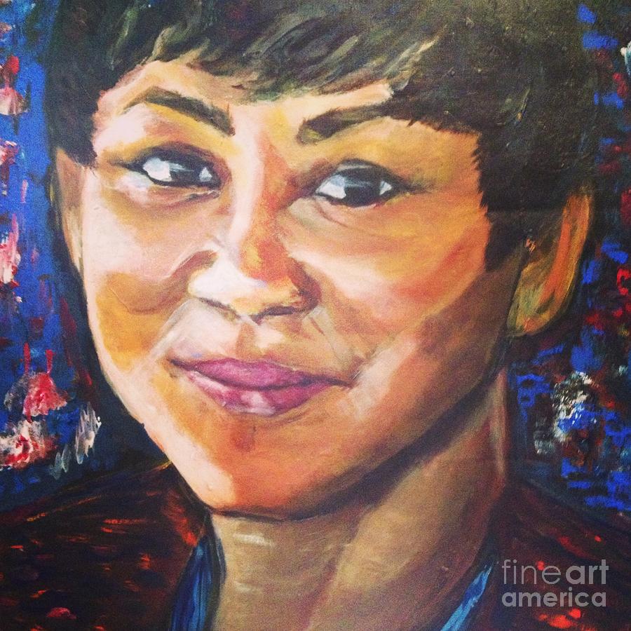 Simply Moi Painting by Belinda Low