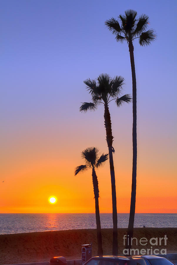 Simply Sunset Photograph by Eddie Yerkish