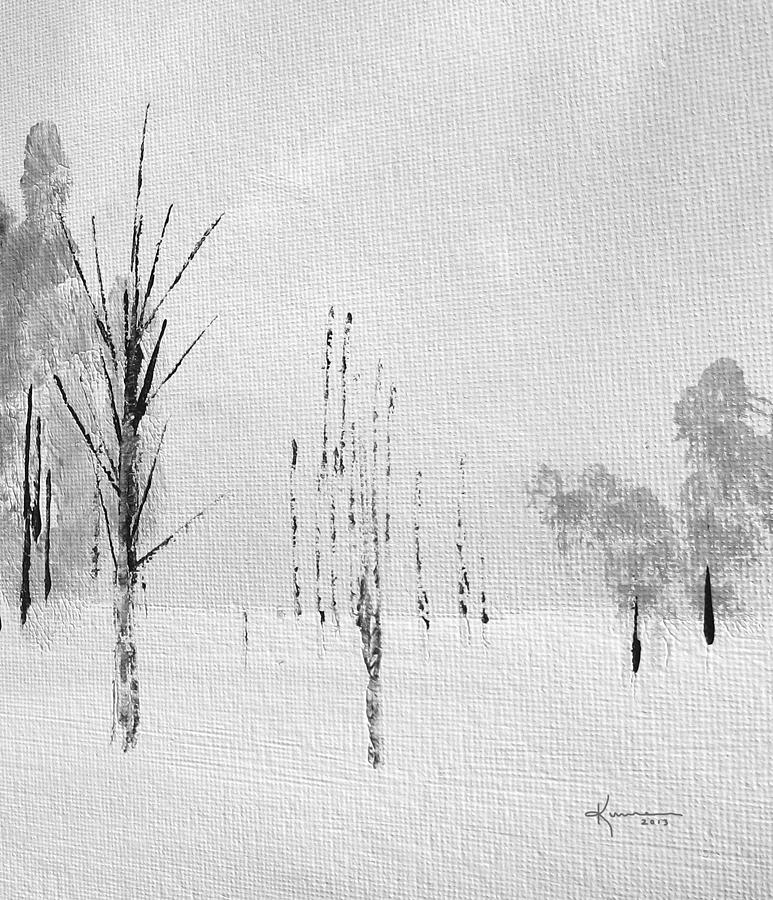 Simply Winter 2 Painting by Kume Bryant