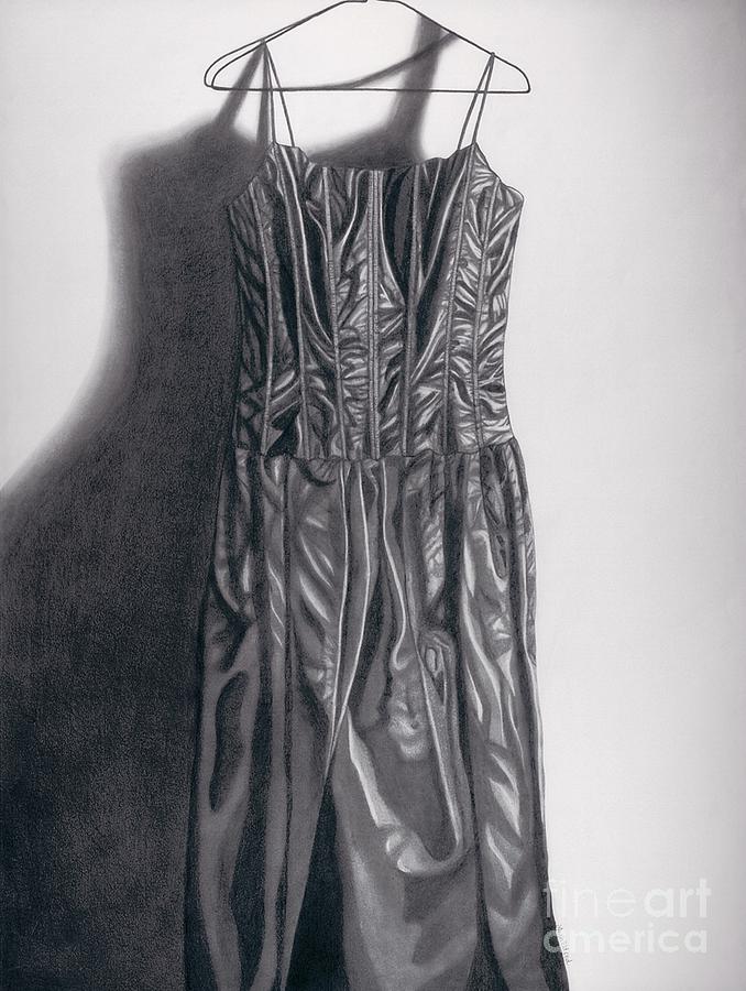 Sin Cuerpo Graphite Drawing Drawing by Leigh N Eldred