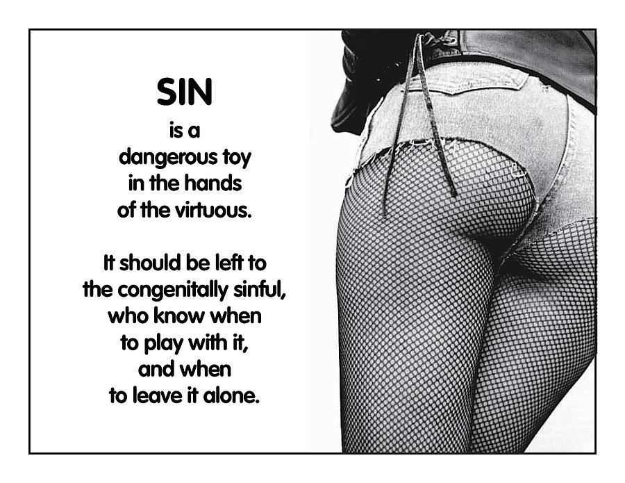 Sin Photograph by Mike Flynn