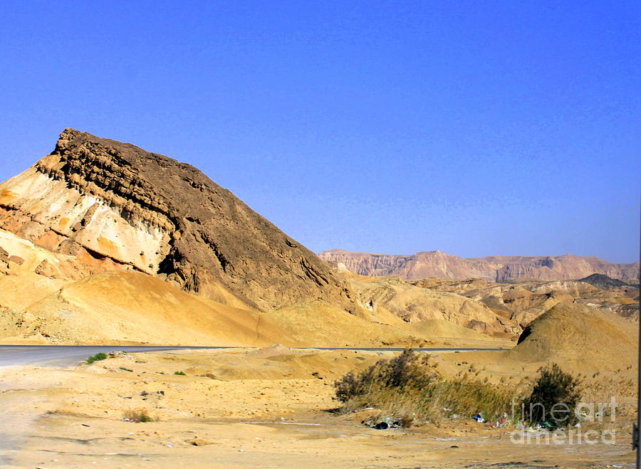 Sinai Desert  Photograph by Jason Sentuf