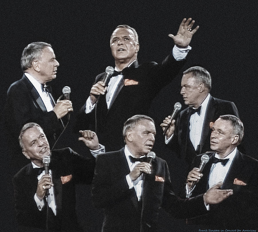 Frank Sinatra Photograph - Sinatra in Concert by Vladimir Kholostykh