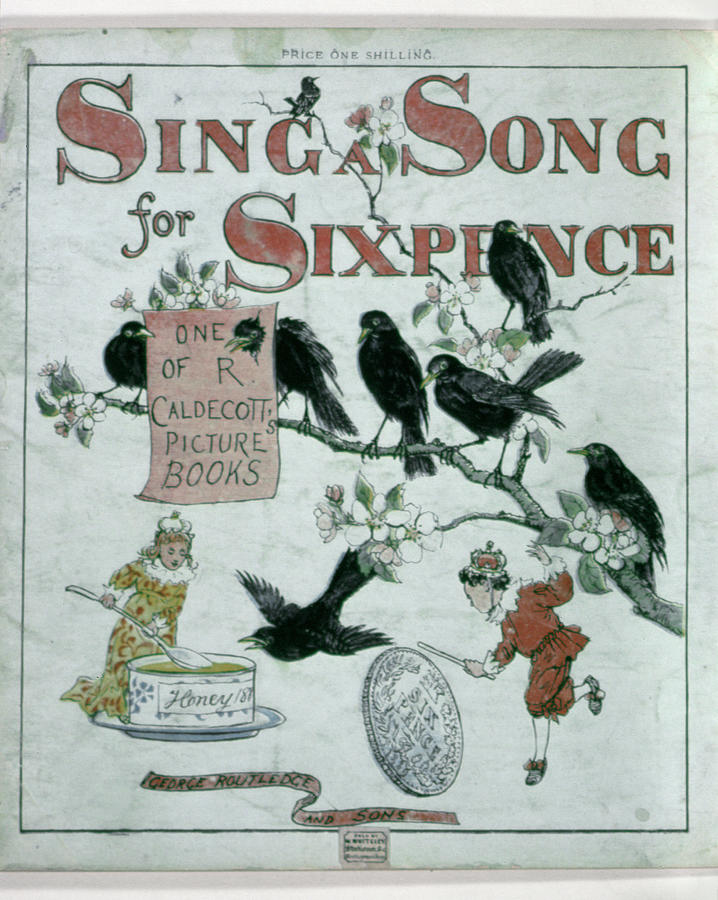 Sing A Song Of Sixpence Drawing by Granger