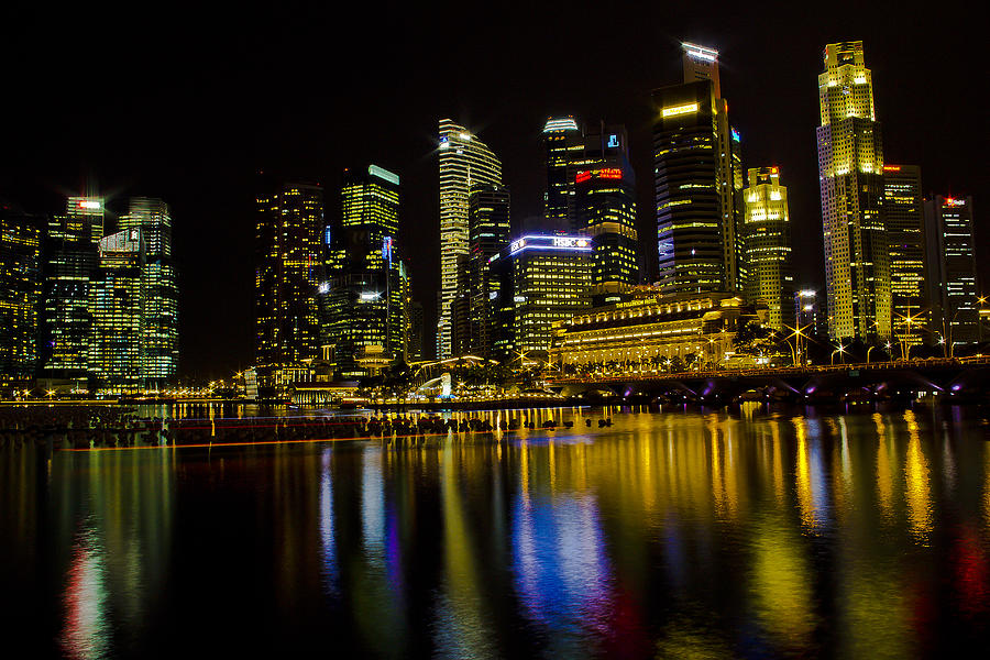 Singapore City Shot Photograph by Hanz Zeng