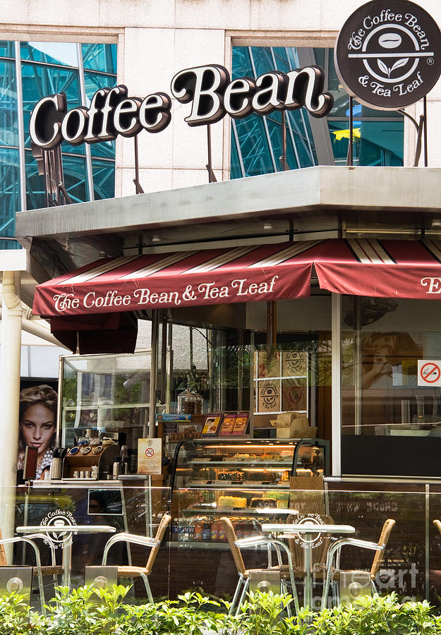 Singapore Coffee Bean Cafe Photograph by Rick Piper Photography