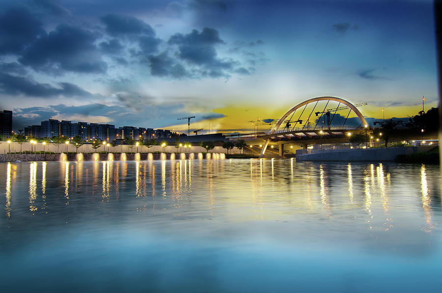 Singapore - Punggol Waterway Leap Year Photograph by Guowen Wang - Pixels