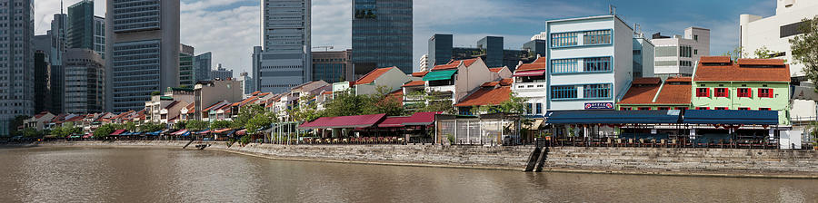 Singapore River, Boat Quay And The Photograph by Maremagnum