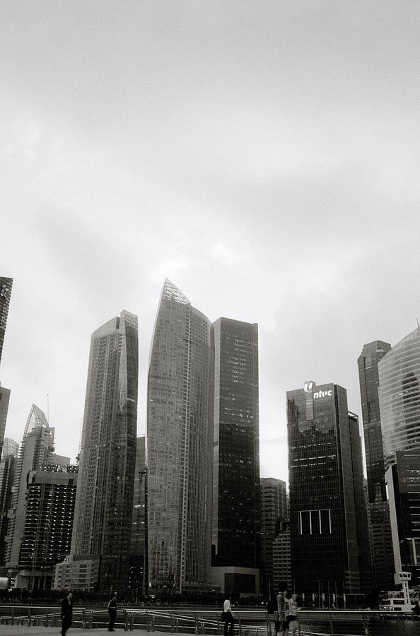 Singapore Skyscraper Photograph by Shaun Higson