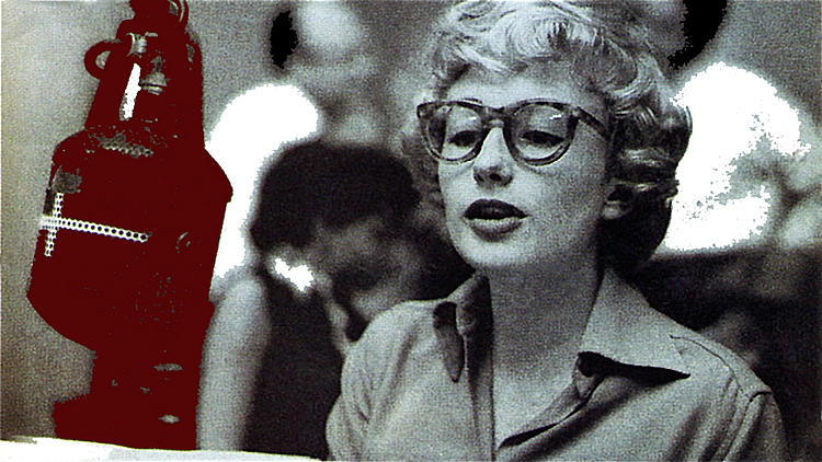 Singer pianist Blossom Dearie  no known date Photograph by David Lee Guss
