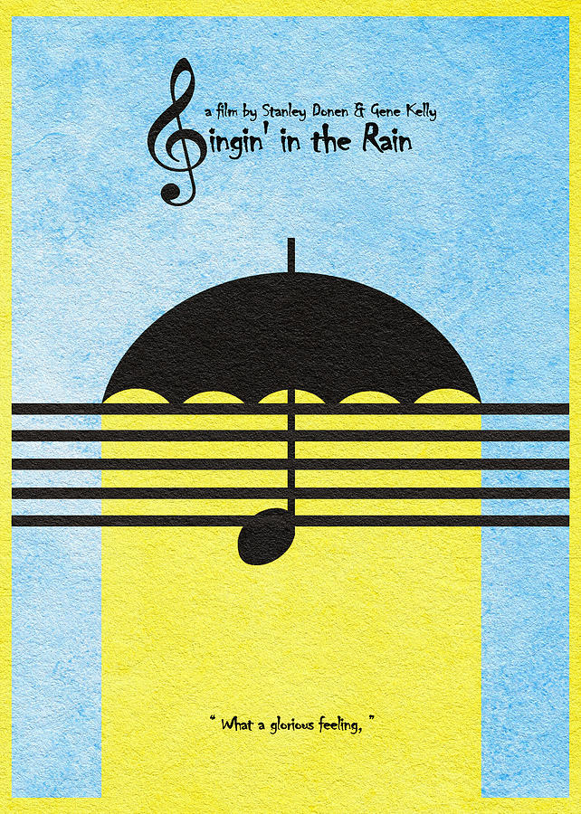 Singin in the Rain Digital Art by Inspirowl Design