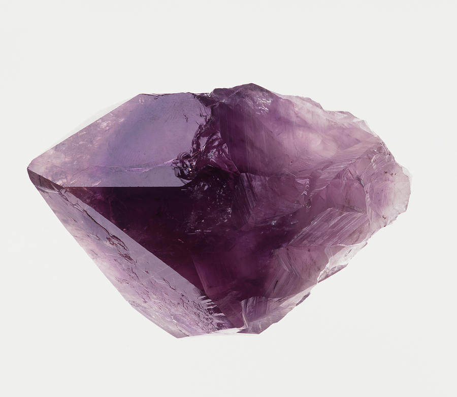 Single Amethyst Crystal. 