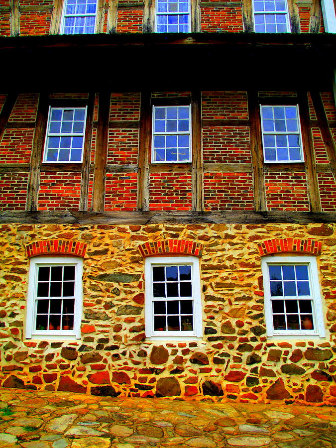 Single Brothers House Old Salem Photograph by Randall Weidner