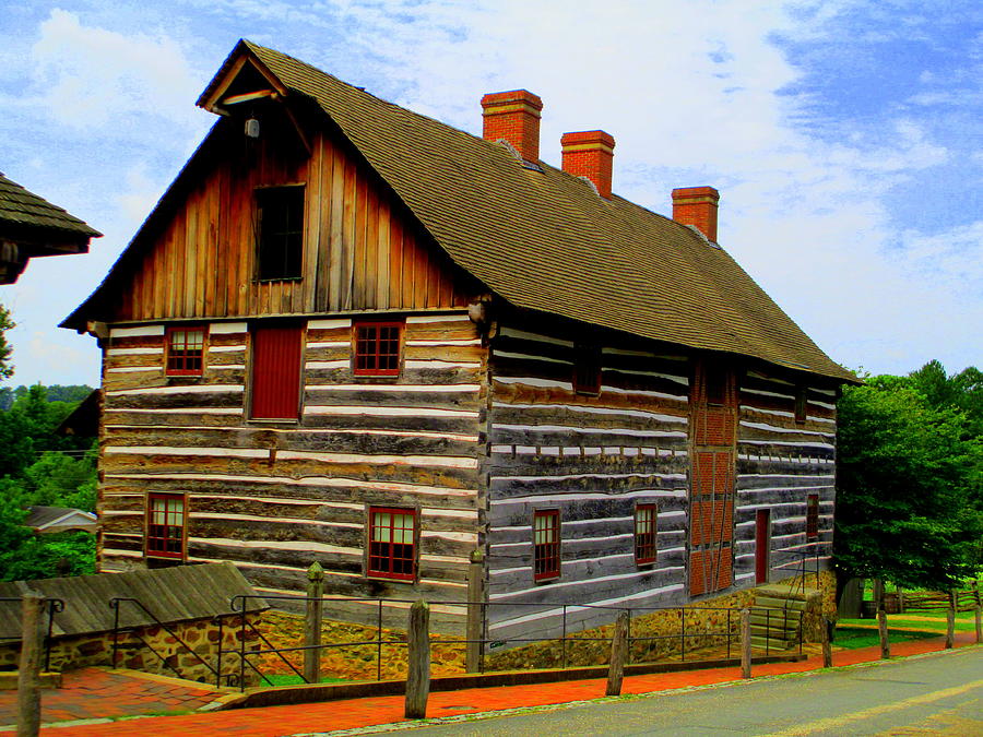 Single Brothers Workshop Old Salem Photograph by Randall Weidner