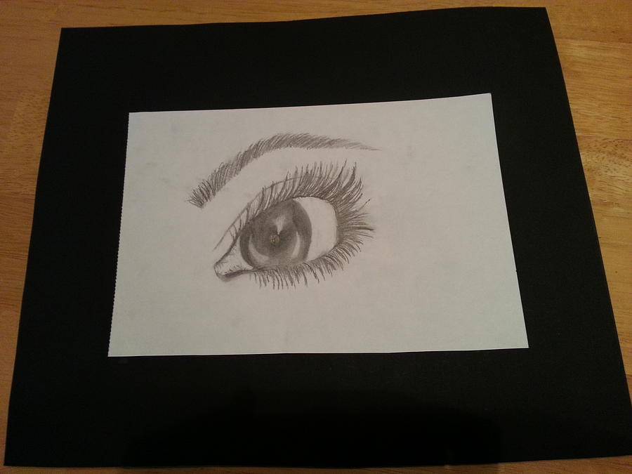 Single Eye Drawing by Amber Birke - Fine Art America