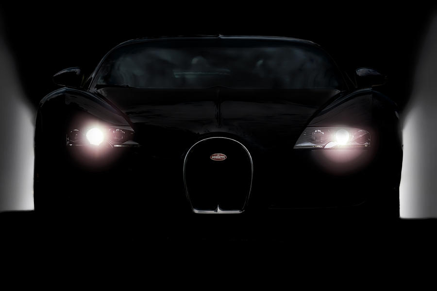 Sinister Veyron Digital Art by Peter Chilelli