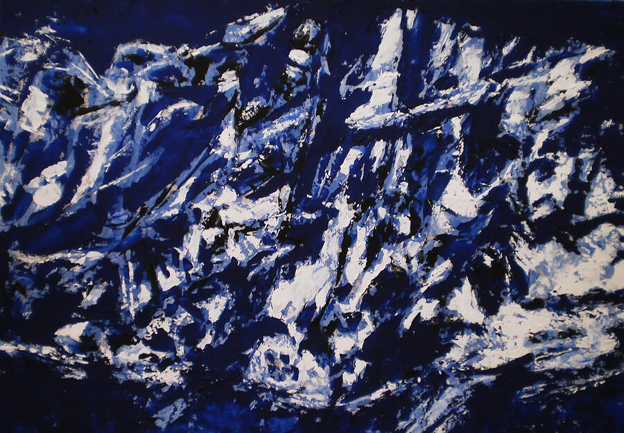 Lanscape Painting - Sinjajevina by Vladimir Vlahovic Lanscape Painting - Sinjajevina by Vladimir Vlahovic