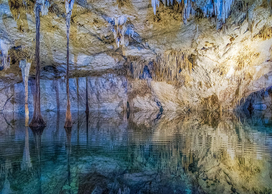 Sinkhole Or Cenote In Riviera Maya Yucatan Peninsula Mexico By Cinoby