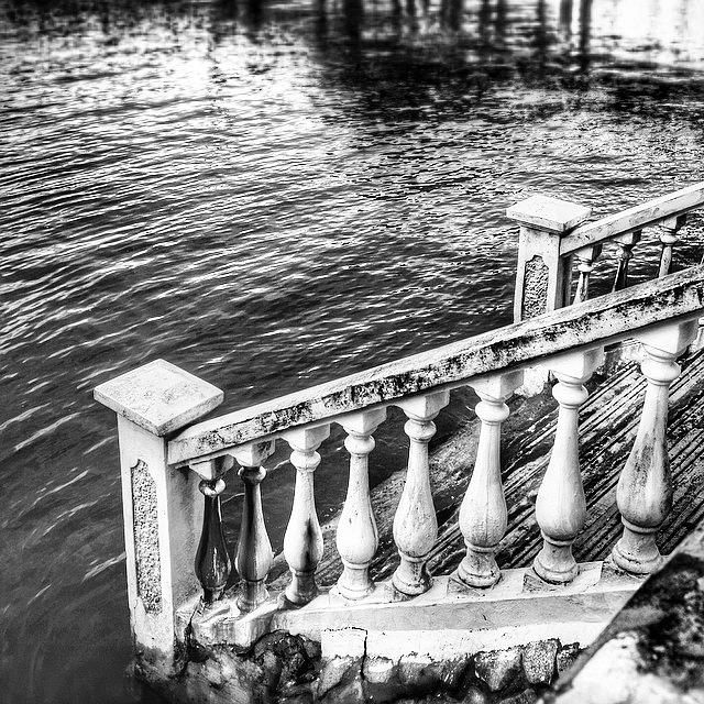 Beach Photograph - Sinking Steps, Singapore by Aleck Cartwright