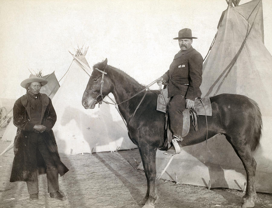 Sioux Chief, 1891 Photograph By Granger | Pixels