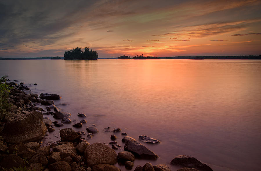 Sioux Narrows Sunset Photograph