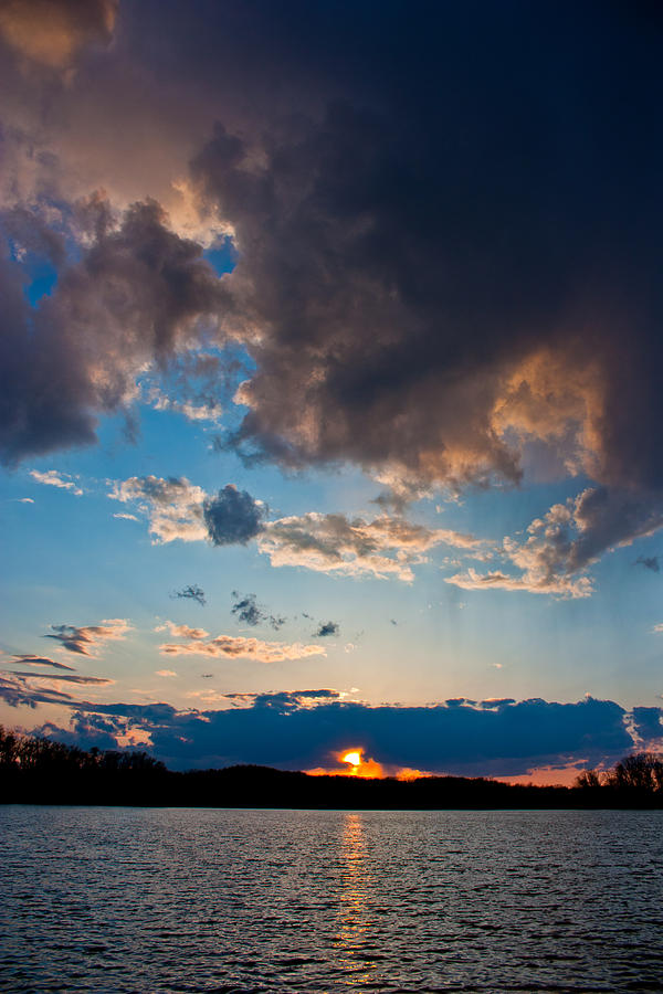 Sippo Lake Sunset 1 Photograph by Claus Siebenhaar | Fine Art America