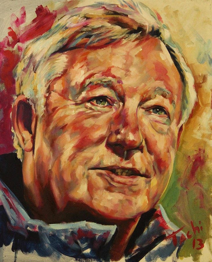 Sir Alex Ferguson Painting by Tachi Pintor