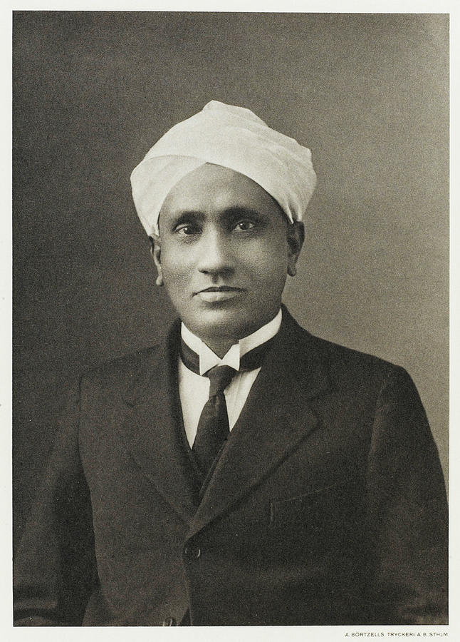 Sir Chandrasekhara Venkata Raman Photograph by Mary Evans Picture ...