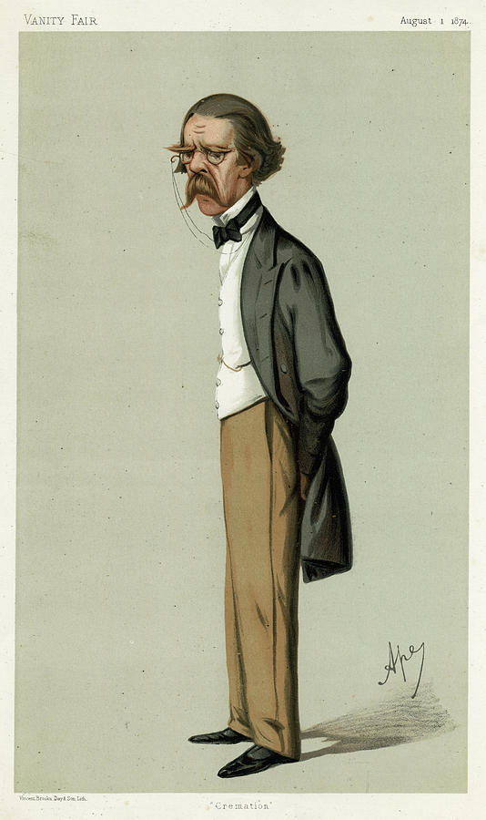 Sir Henry Thompson English Surgeon Drawing by Mary Evans Picture Library