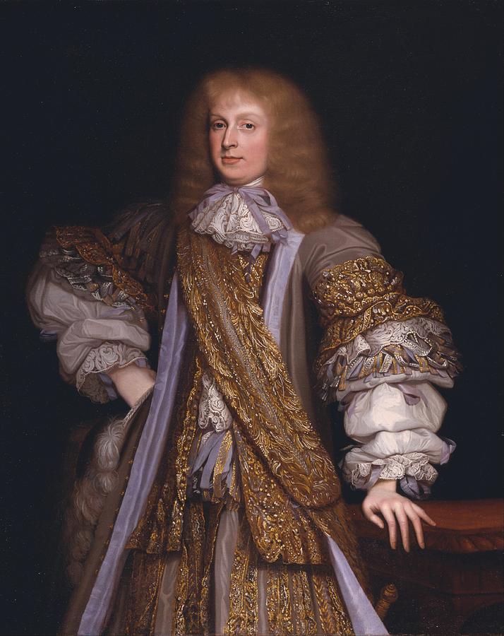 Sir John Corbet of Adderley Painting by John Michael Wright - Fine Art ...