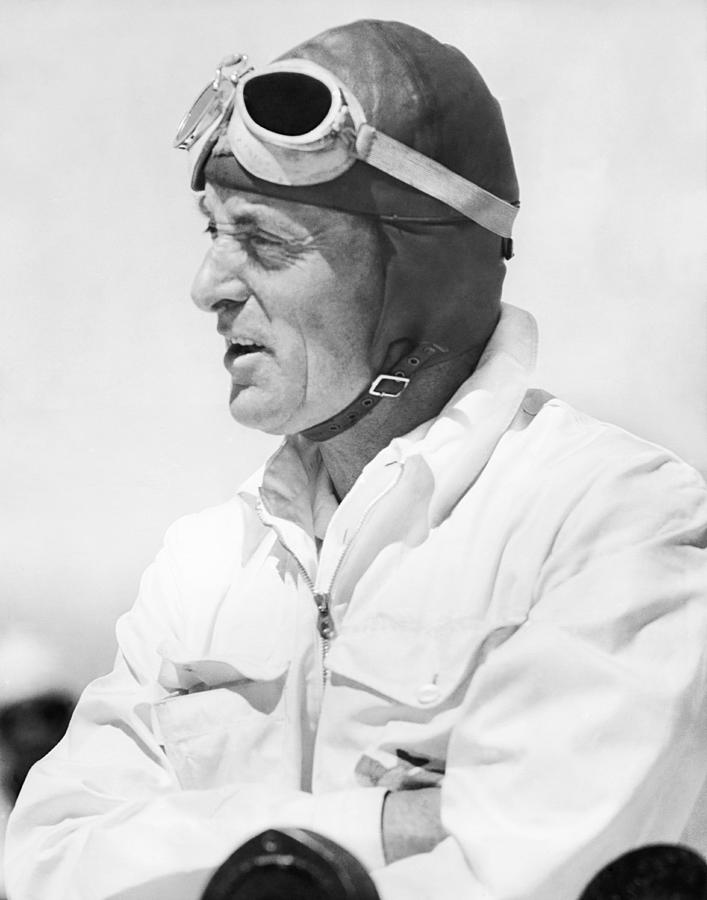 Sir Malcolm Campbell Portrait Photograph by Underwood Archives