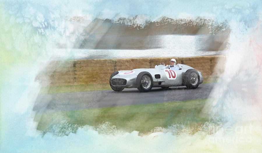 Sir Stirling Moss Photograph by Roger Lighterness
