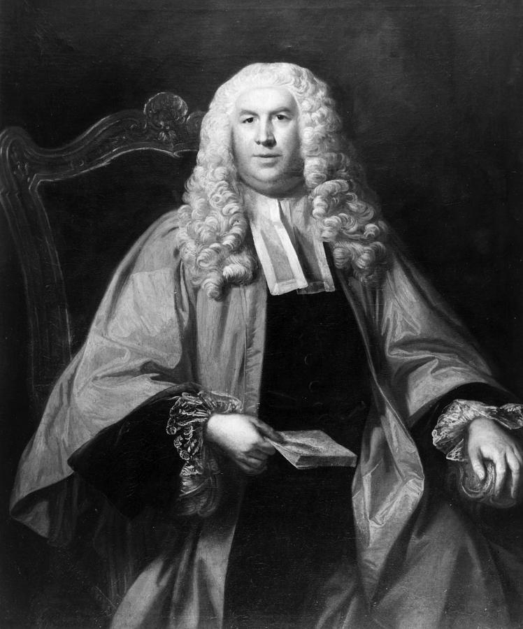 Sir William Blackstone (1723-1780) Painting by Granger