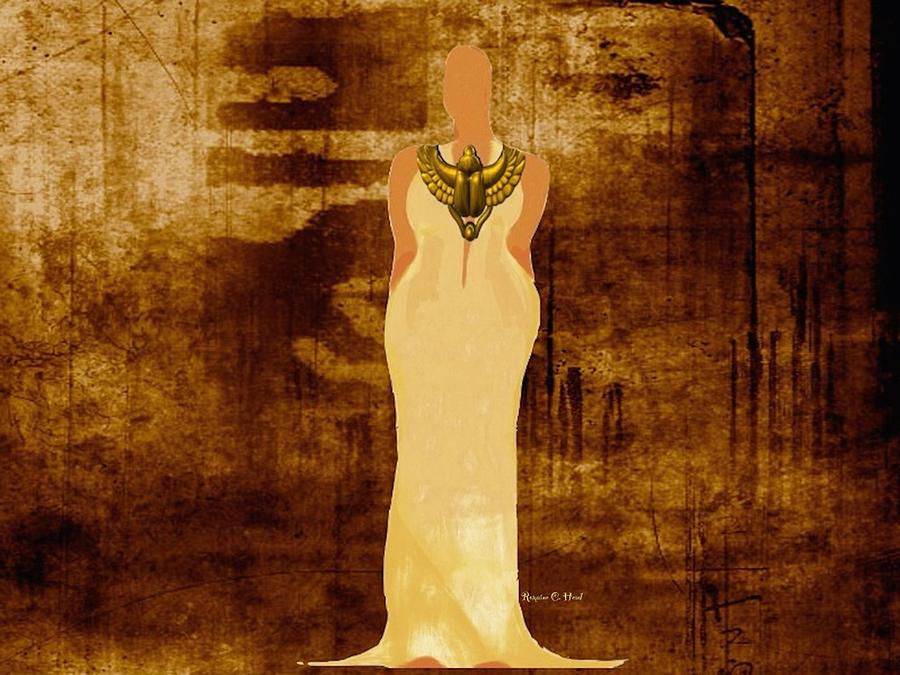 Sista Scarab Goddess Digital Art by Romaine Head
