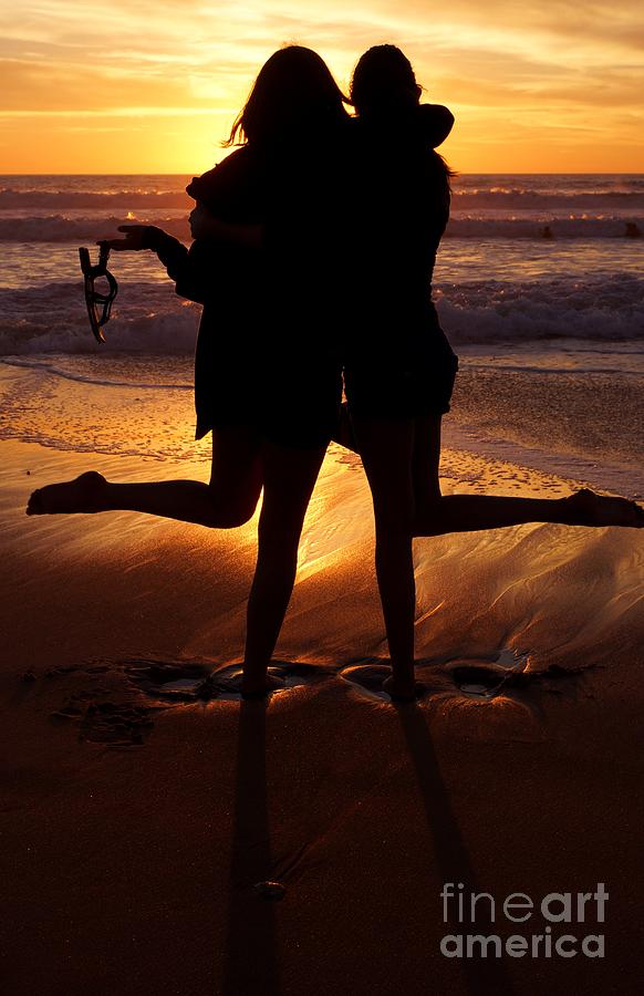 Sister Sunset Photograph by Kerri Mortenson Sister Sunset Photograph by Kerri Mortenson