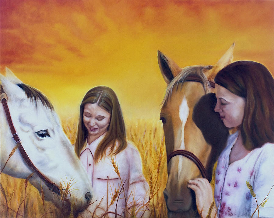 Sisterhood Painting by Jeanette Sthamann
