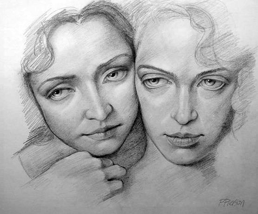 Sisterhood Drawing By Patrick Anthony Pierson