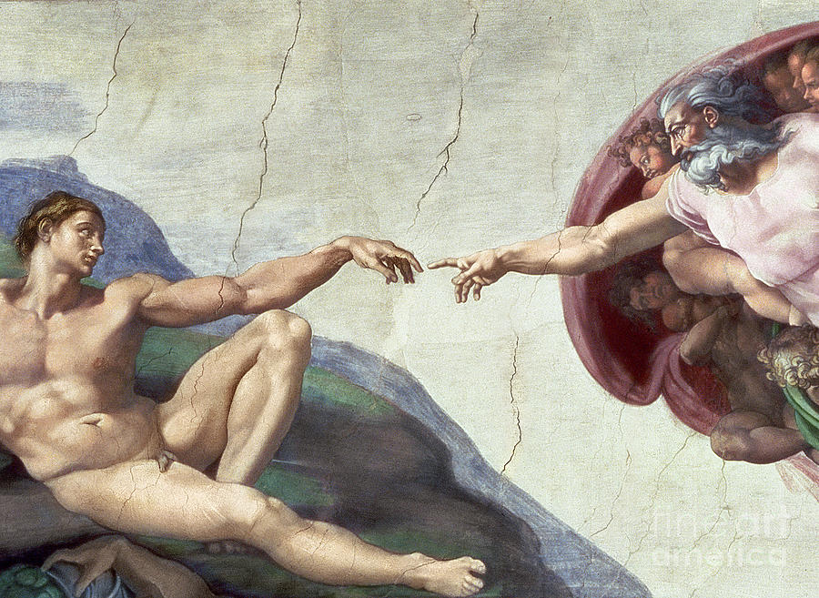 Sistine Chapel Ceiling Painting by Michelangelo Buonarroti - Fine Art  America