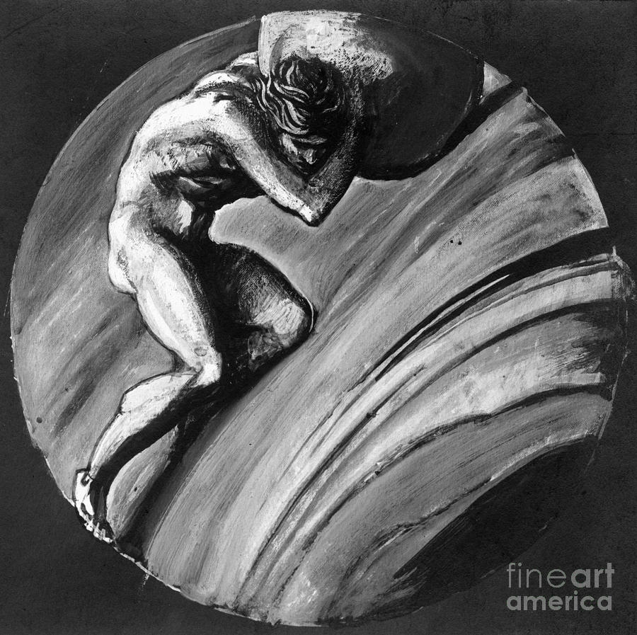 Sisyphus Photograph by Granger