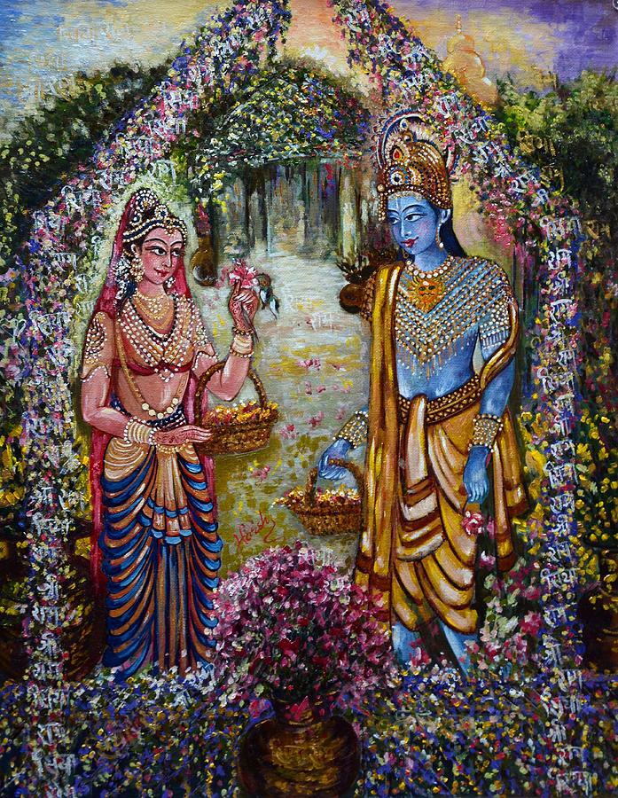 Sita Ram Painting by Harsh Malik - Pixels