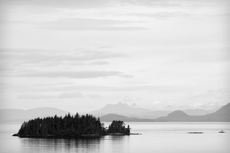 Black And White Photograph - Sitka Alaska by Carol Leigh