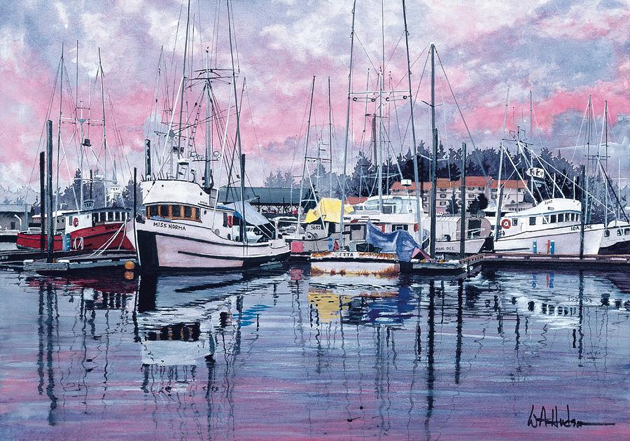 Sitka Painting by Bill Hudson - Fine Art America