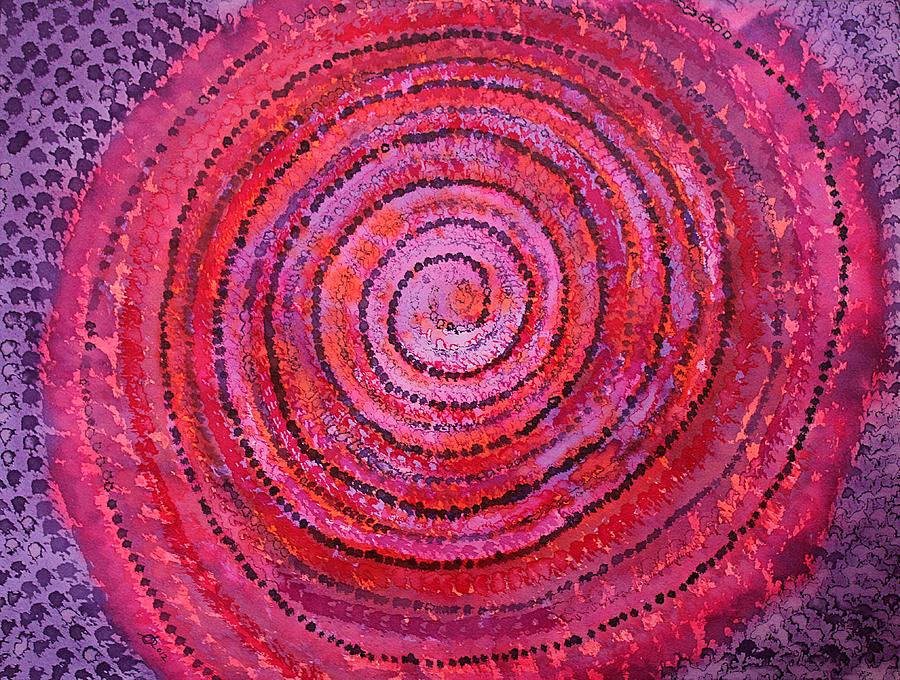 Sits in the Middle and Knows original painting Painting by Sol Luckman