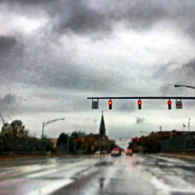 Columbus Photograph - Sitting At The Stop Light Watching The by Kimberly Speranza