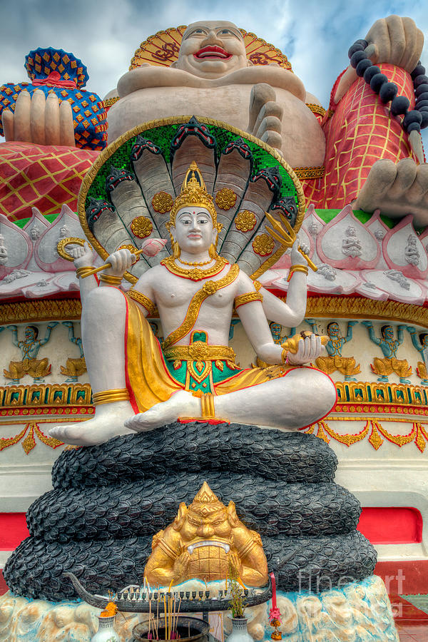 Sitting Buddhas Thailand Photograph by Adrian Evans