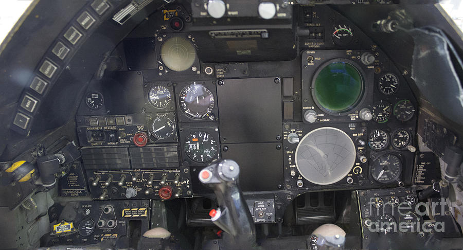 Airplane Photograph - Sitting in the Pilots seat  by Steven Parker