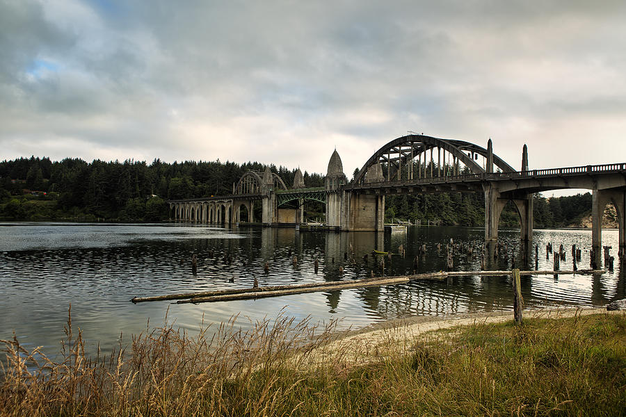 Siuslaw River Bridge Photograph