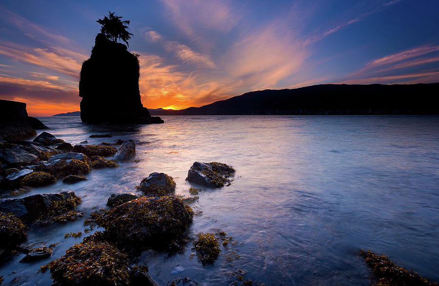 Siwash Rock, Vancouver Photograph by Alexis Birkill