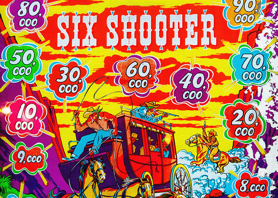 Six Shooter Photograph by Art Block Collections