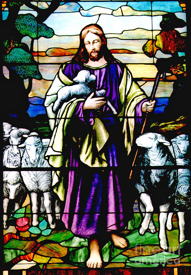 Six Toed Jesus Window Photograph by Pattie Calfy